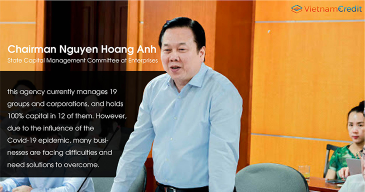 State Capital Management Committee at Enterprises, Chairman Nguyen Hoang Anh